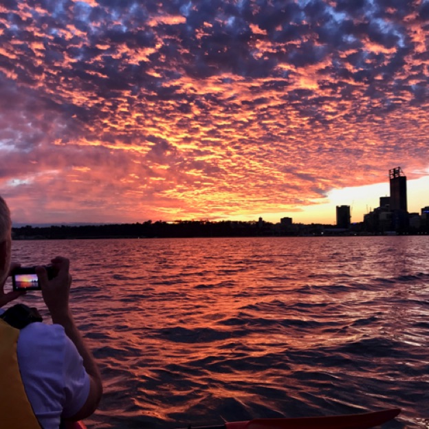 Sunset with stunning cloud formations Sunset with stunning cloud formations